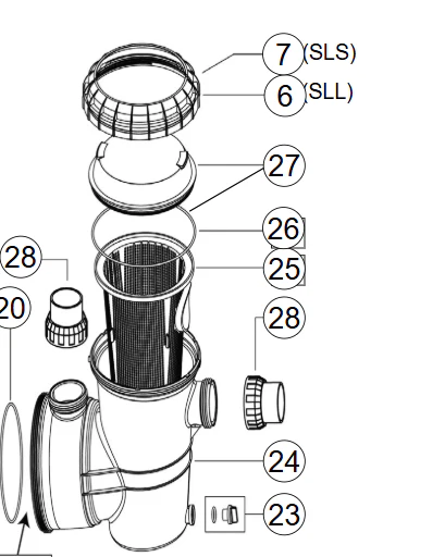 Davey Silensor SLS Pump Lid Oring