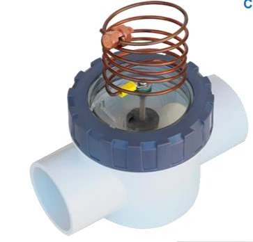 Inline Zinc Sacrificial Anode