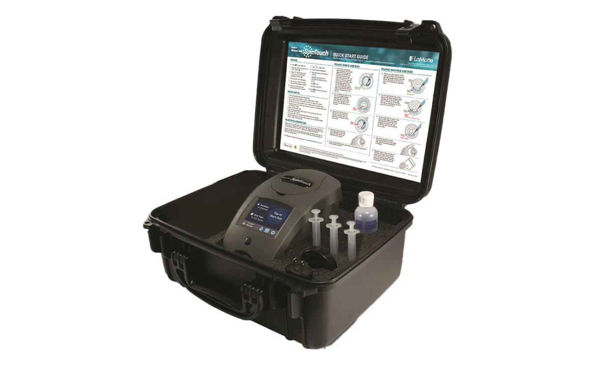 LAMOTTE WATERLINK MOBILE SPIN TOUCH PHOTOMETER W/ CARRY CASE - Image 3