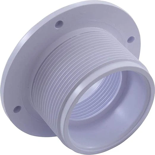 Pentair Concrete Wall Fitting - 40mm Slip, 1-1/2” Socket, White - Image 2