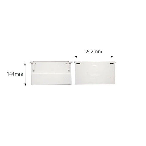 Skimmer Weir Door Flap Geniune Waterco Nally/Fulflo S75 624079 Pool Skimmer Door Gray